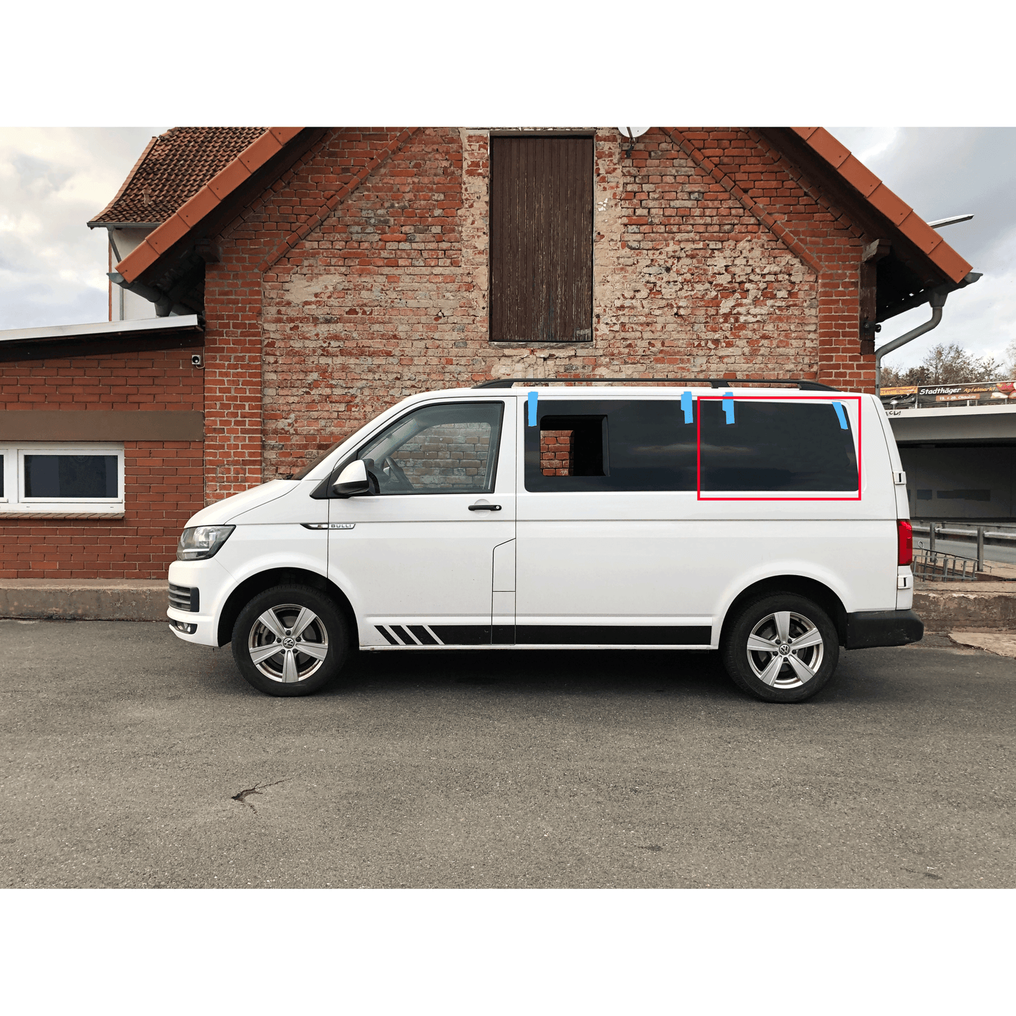 HL Seitenscheibe für VW T5, T6, T6.1 ab 2003 *kurzer Radstand*