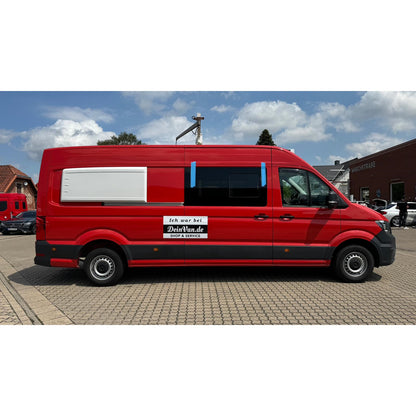 Heckverbreiterung, Longsleeper aus GFK rechts für VW Crafter / MAN TGE ab 2017