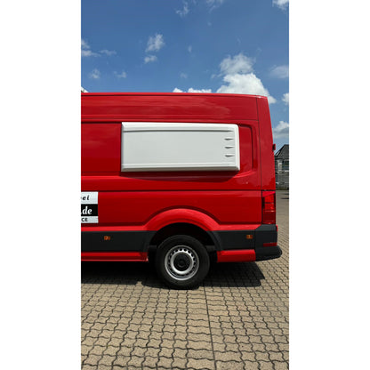 Heckverbreiterung, Longsleeper aus GFK links für VW Crafter / MAN TGE ab 2017