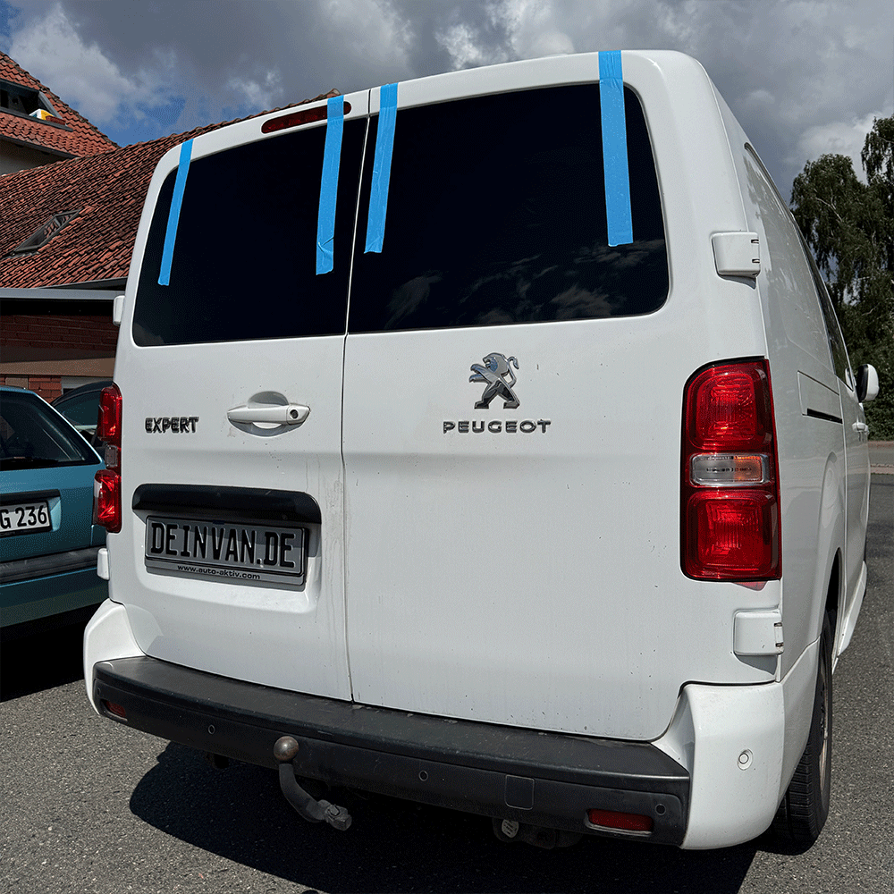 Hecktürscheiben Set für für Peugeot Expert ab 2016 *L1-L3*