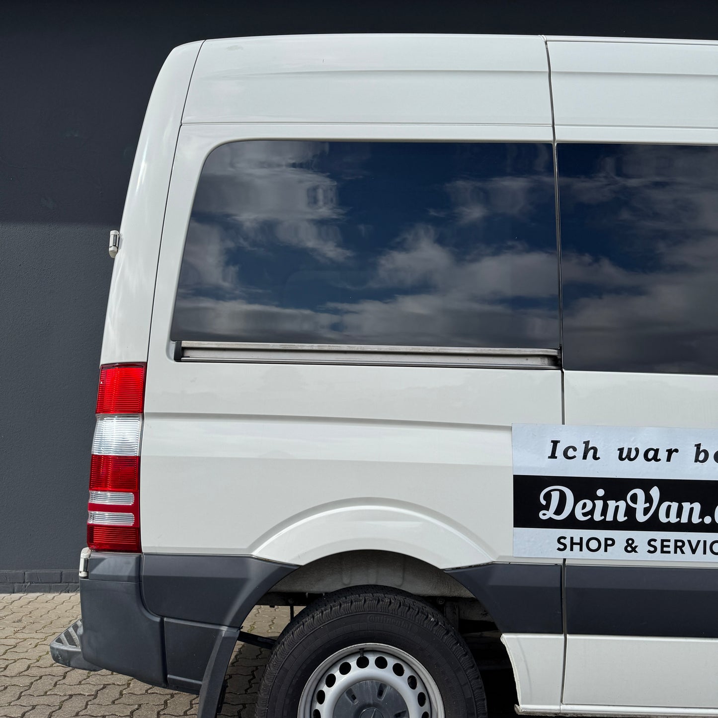 HR Seitenscheibe für Mercedes Sprinter W906 bis 2017 mit Schiebetür -L1-