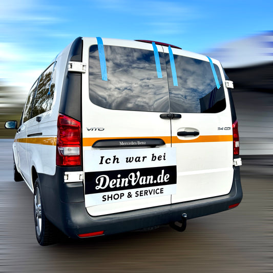 Hecktürscheiben Set für Mercedes Vito W447 ab 2014