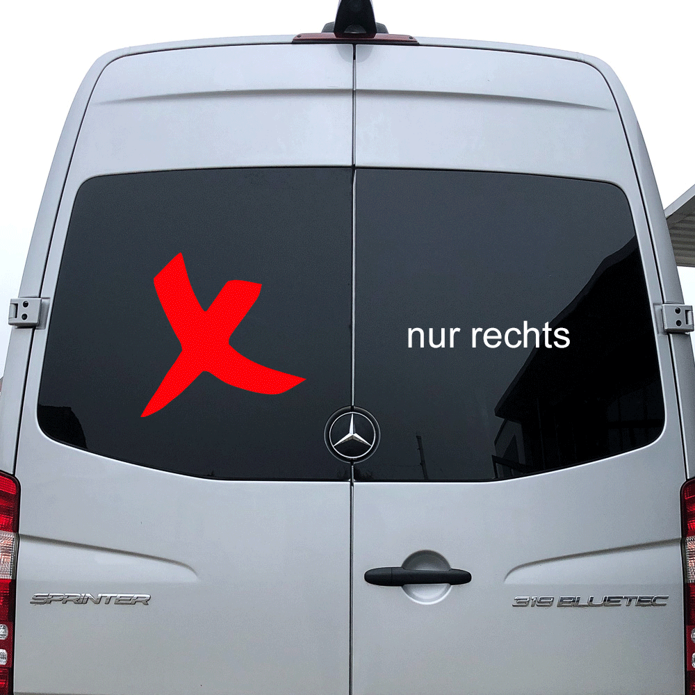 Hecktürscheibe rechts für Mercedes Sprinter W906 bis 2017 *L1-L4*