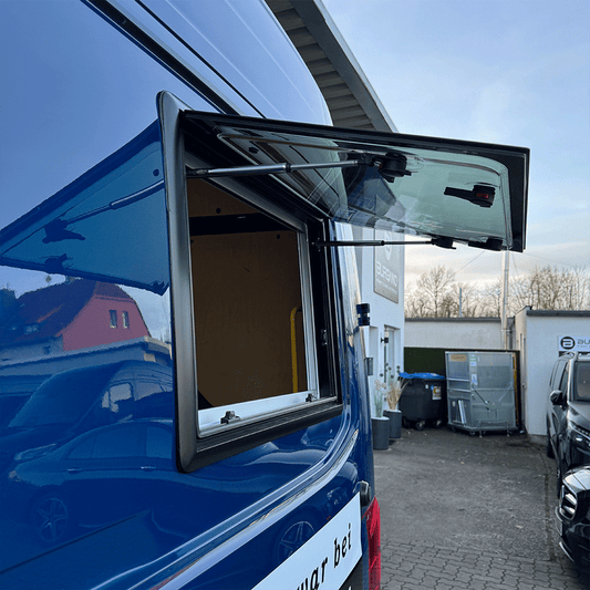 Universal Ausstellfenster - Premium Echtglas, doppelverglast