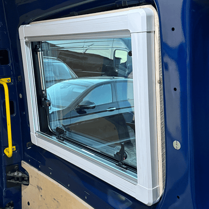 Universal Ausstellfenster - Premium Echtglas, doppelverglast