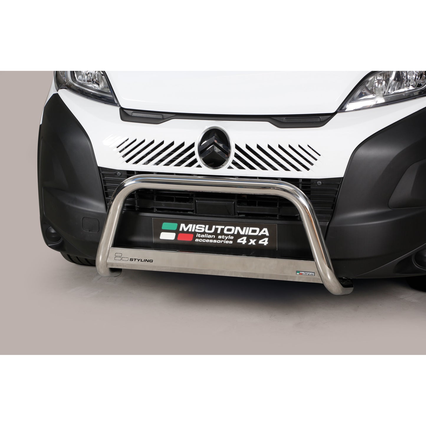 Schwarz/Edelstahl Frontbügel Jumper 2025+