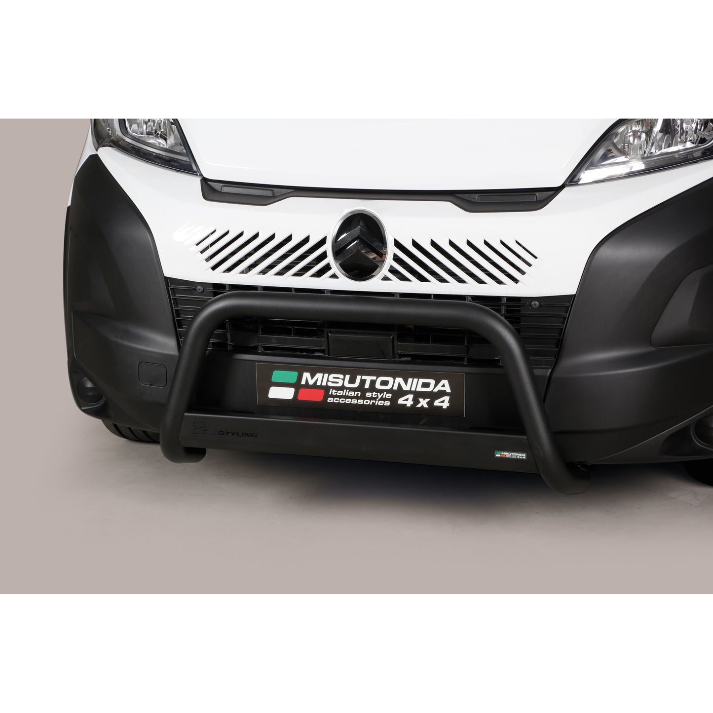 Schwarz/Edelstahl Frontbügel Jumper 2025+