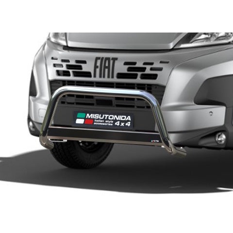 Schwarz/Edelstahl Frontbügel Ducato 2024+ SWB MWB LWB