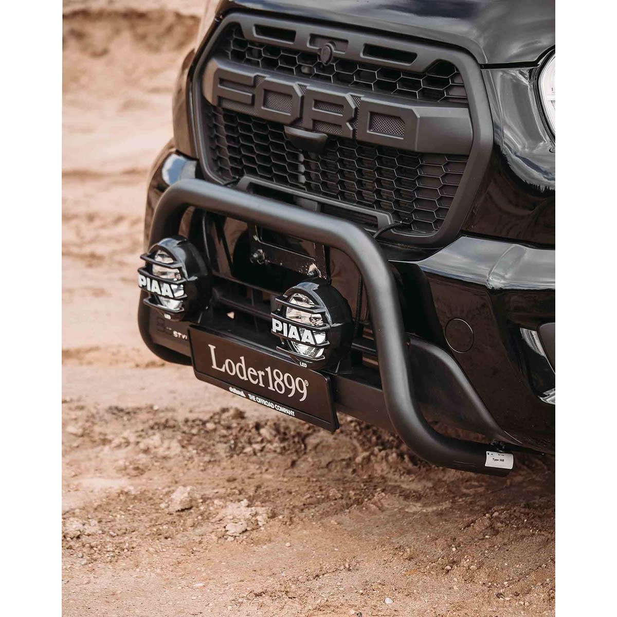 Ford Transit Frontbügel schwarz 2014-2024