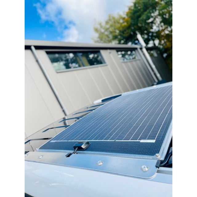 VW T5 T6 T6.1 California Aluminium Solar-Montageplatte für GreenAkku GA-F130E 130w oder Solarmodule bis 70x110cm