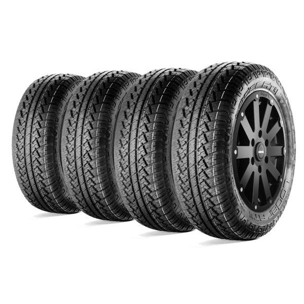 Complete wheel set Hanma 17x8.5 | Loder AT1 235/60R17 for Volkswagen T6.1. (7HC | 2019 -)