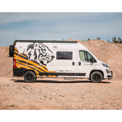 Komplettradsatz Hanma 17x8.5 | Loder AT1 235/60R17 Fiat Ducato Light, Peugeot Boxer, Citroën Jumper ab 2014, Opel Movano ab 2021