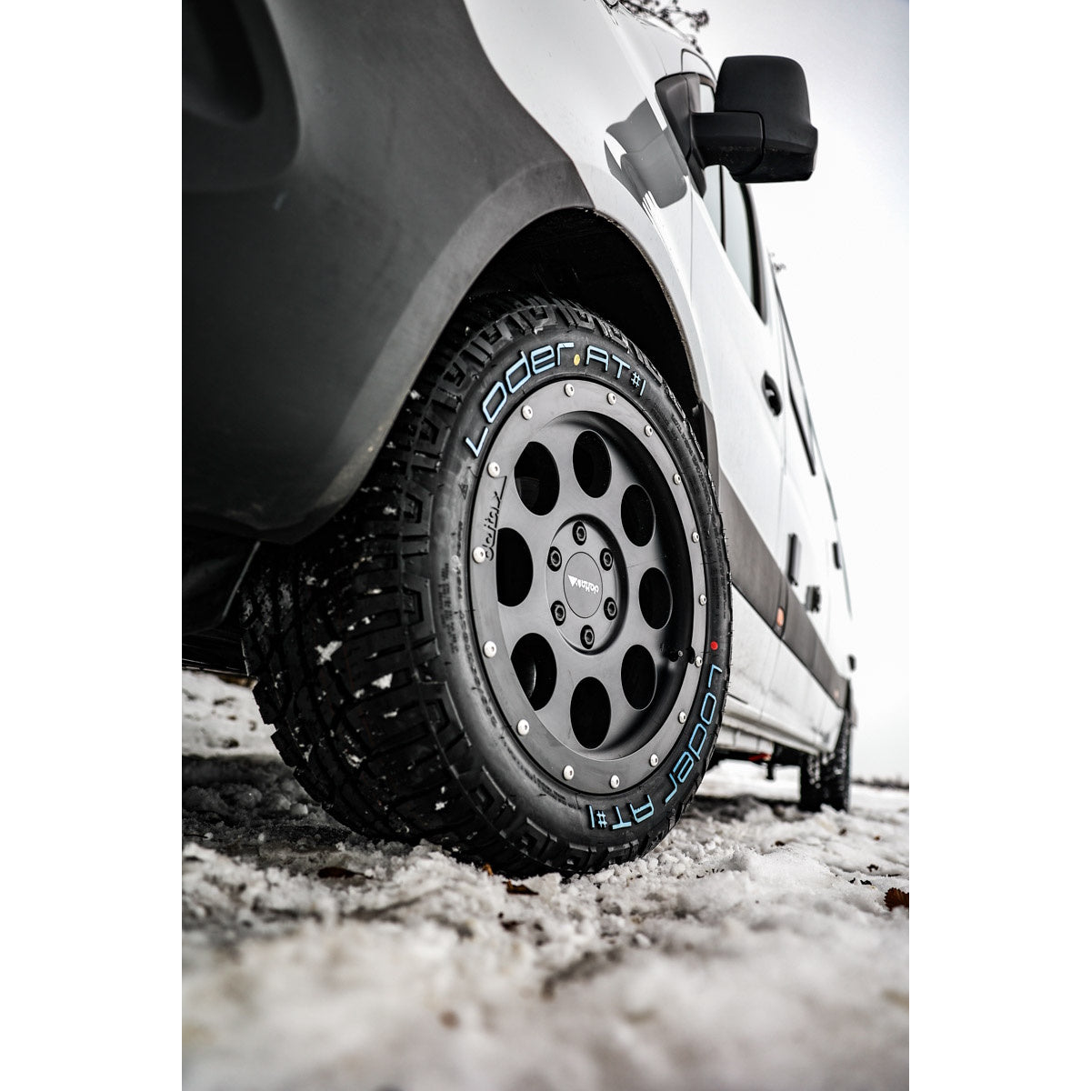 Alurad Klassik_B Schwarz Matt für Mercedes-Benz Sprinter (W907/910 | 2018 -)