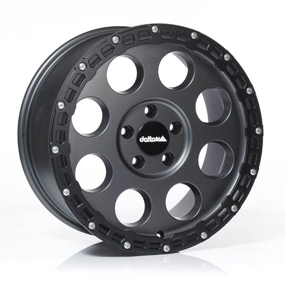 Komplettradsatz Klassik_B Gunmetal Rugged 18x8.8 mit Loder AT#1 255/55 R18 Ducato 5/130 (250 | 2014 - 2024)/ Boxer 5/130 (Y | 2014 -2024)