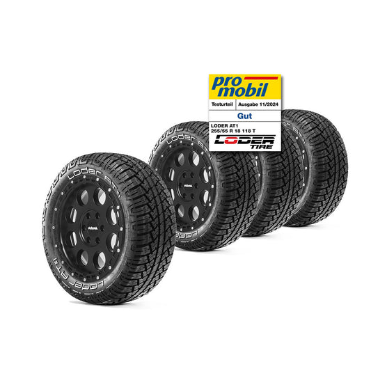Komplettradsatz Klassik_B 18" Rugged mit Loder AT#1 255/55 R18 Sprinter (W907/910 | 2018 - 2022)
