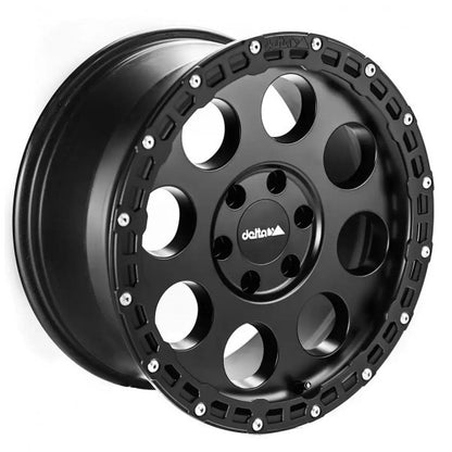 Komplettradsatz Klassik_B Rugged Schwarz Matt 18x8.5 | Loder AT#1 265/60R18 Sprinter (ab 2018)