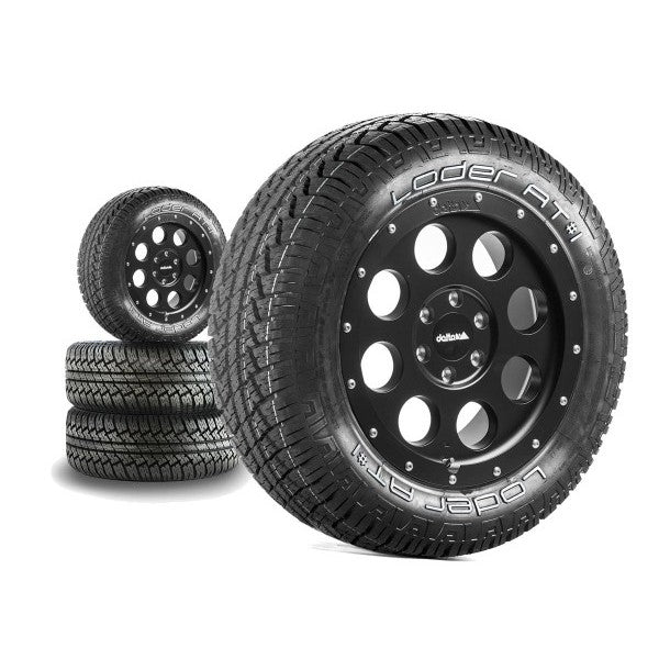 Complete wheel set Classic_B 18x8.5 | Loder AT1 235/55R18 for FIAT Ducato 5/118 (250 | 2014 - 2024)