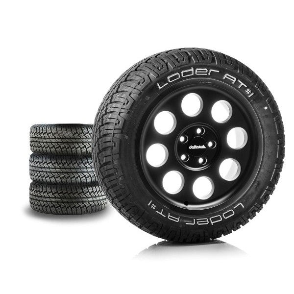 Komplettradsatz Klassik 18x8.5 | Loder AT#1 235/55R18 für VW T6, T6.1