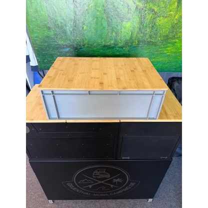 Eurobox Klapptisch Bambus