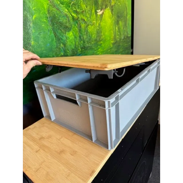Eurobox Klapptisch Bambus