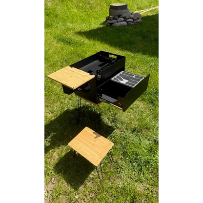 Eurobox Klapptisch Bambus
