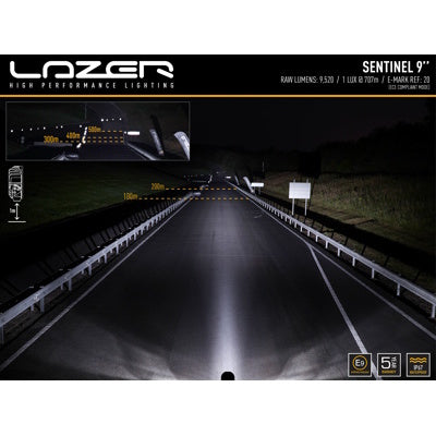 Lazer Lamps Sentinel 9"