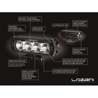 Lazer Lamps Kühlergrill-Kit MAN TGE (2017+) inkl. 2x ST4 Evolution