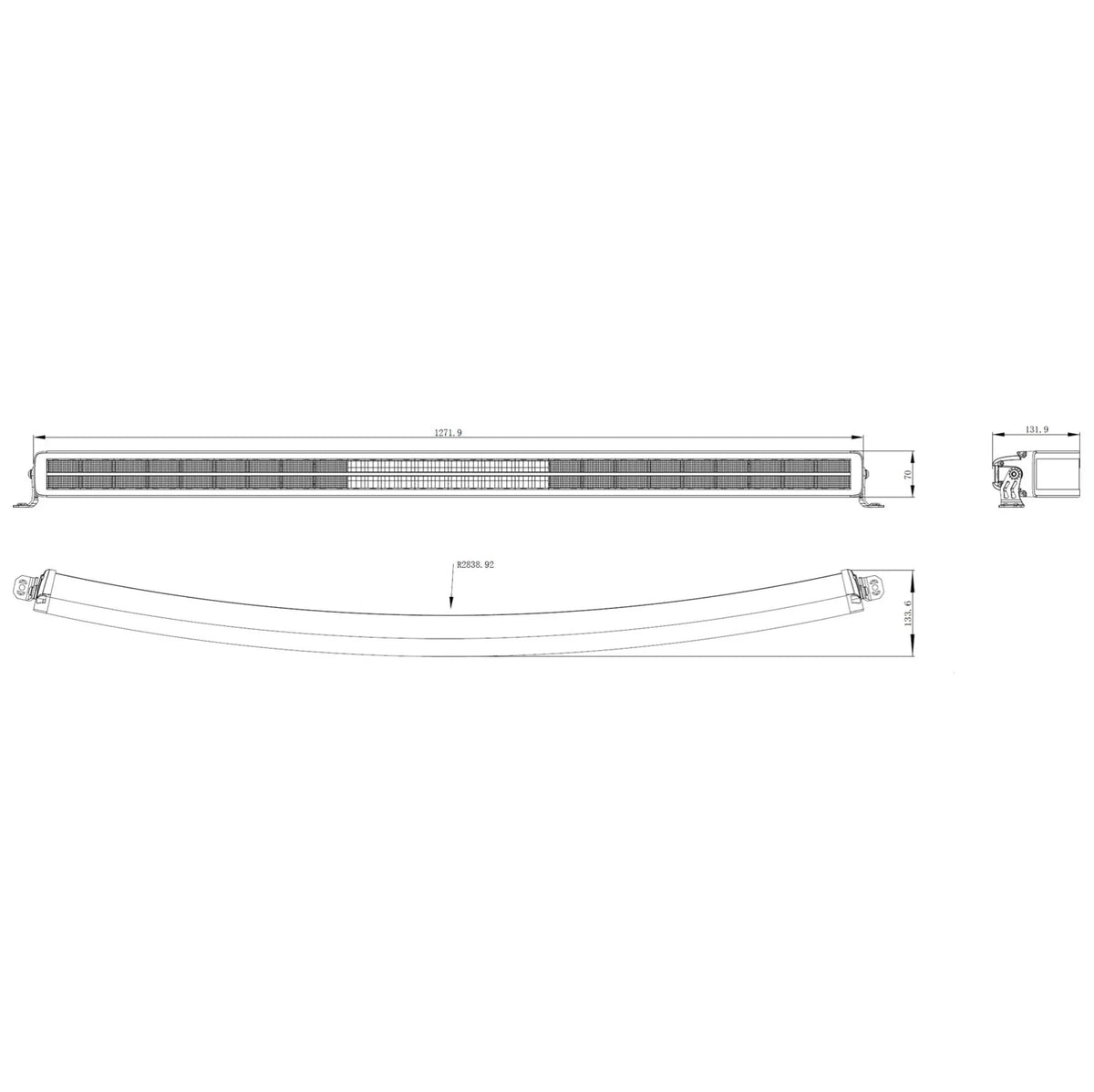 CRX 3.0 50 Inch - Work Light Bar Offroad