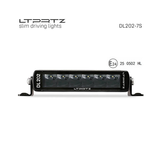 Lightpartz DL202 7" LED Fernscheinwerfer Lightbar ECE