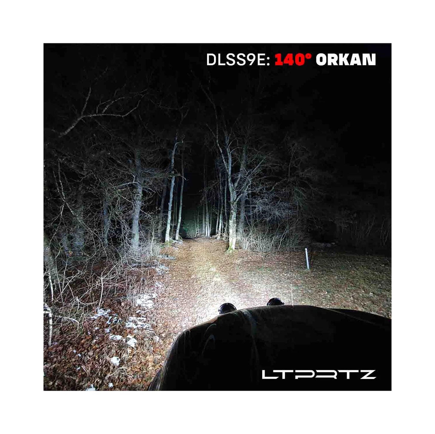 ORKAN 9 Zoll 140° - Fernscheinwerfer E-Zulassung