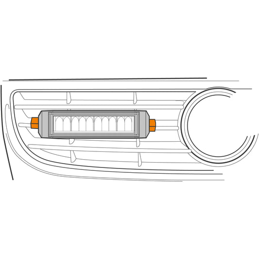 MB Sprinter W906 (2009 - 2013) Kühlergrill Integrationskit