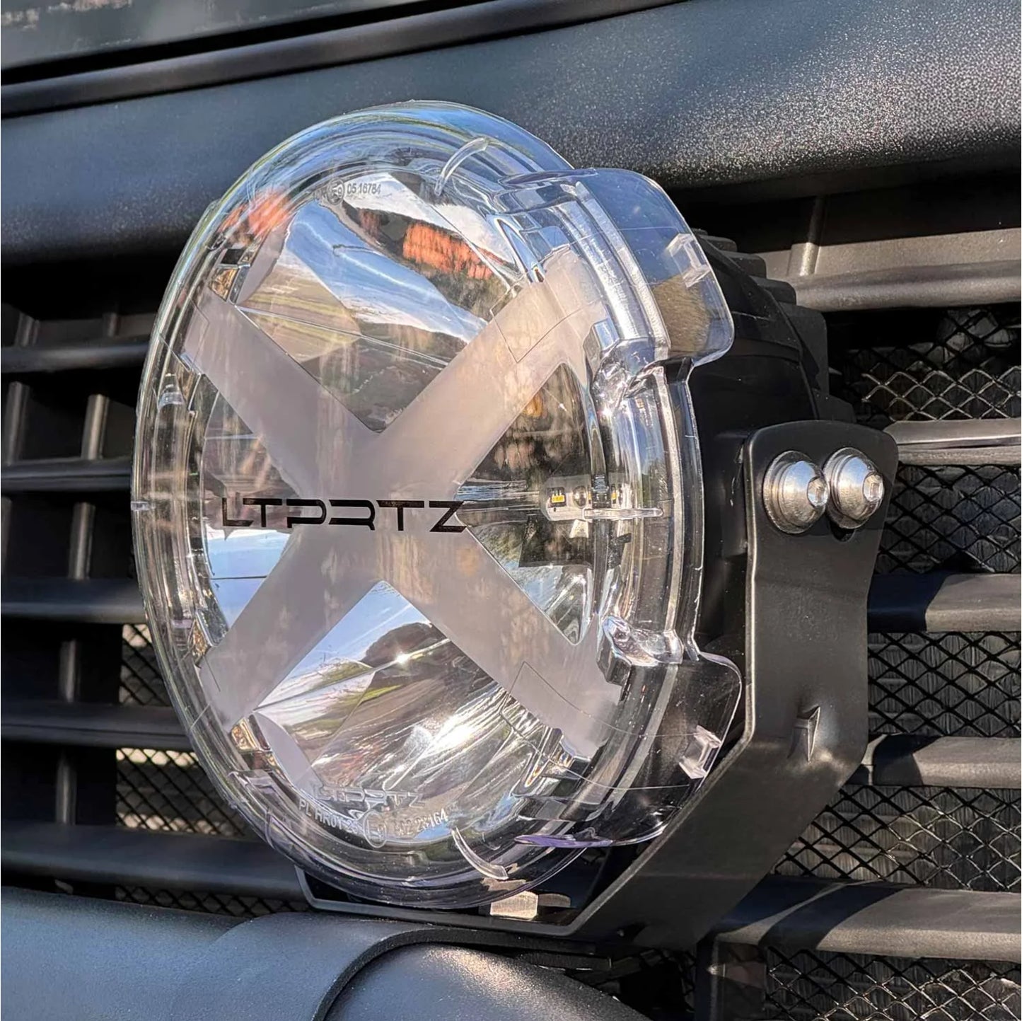 Abdeckung Logo clear X-Type 7"