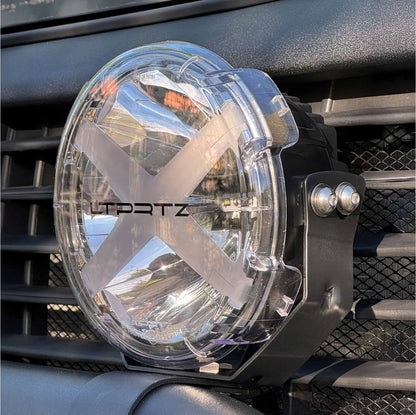 Abdeckung Logo clear X-Type 7"