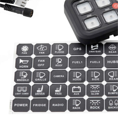 Schaltpanel 8-fach mit Bluetooth