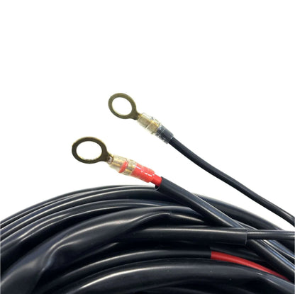 Spar-Set: 2x TRX 3.0 7 Zoll AMBER Fernscheinwerfer Lightbar + Kabelsatz (4-Pin)