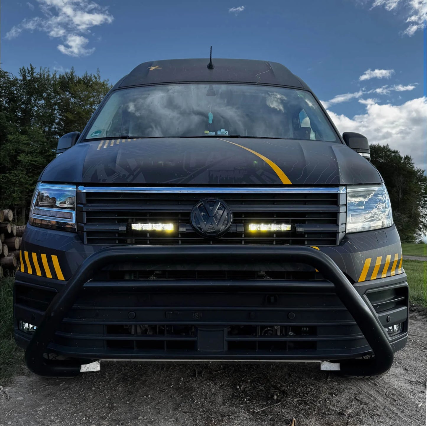 VW Crafter 2. Gen / Grand California Kühlergrill Integrationskit für Flat-X