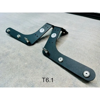 Lampenhalter VW T5 T6 T6.1 California für Strands – Light Bar Siberia 50″ SR + Universal