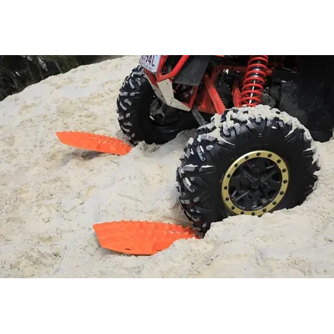 MAXTRAX Mini Sandbleche - Kompakte Recovery Boards für Offroad (Paar) mit/ohne Halterungen