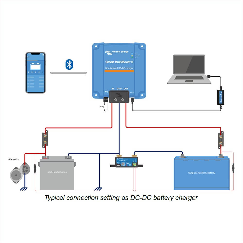 Victron Ladebooster, Orion XS 12V nach 12V mit 50A, ohne galvanische Trennung