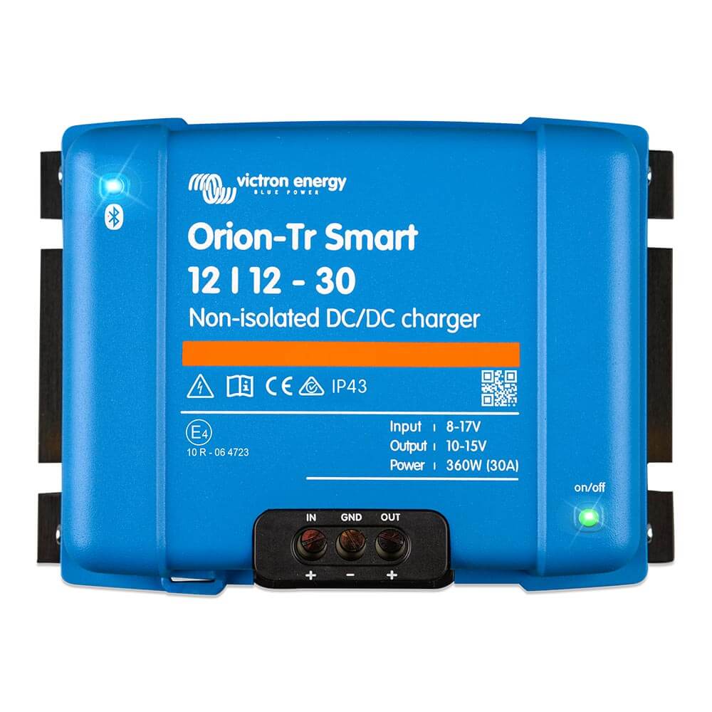 Victron Orion-Tr Smart Ladebooster | 12V nach 12V mit 30A (360W), ohne galvanische Trennung