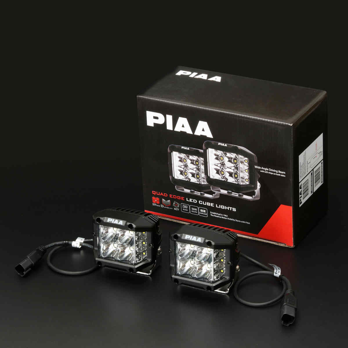 PIAA Quad Edge Cube Light