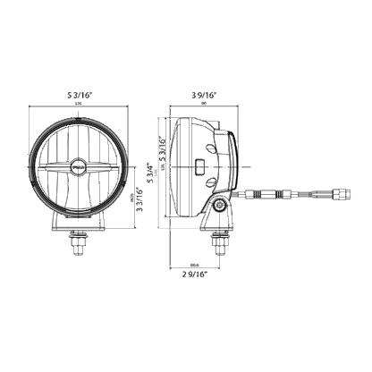 PIAA 550LP Fern LED Power