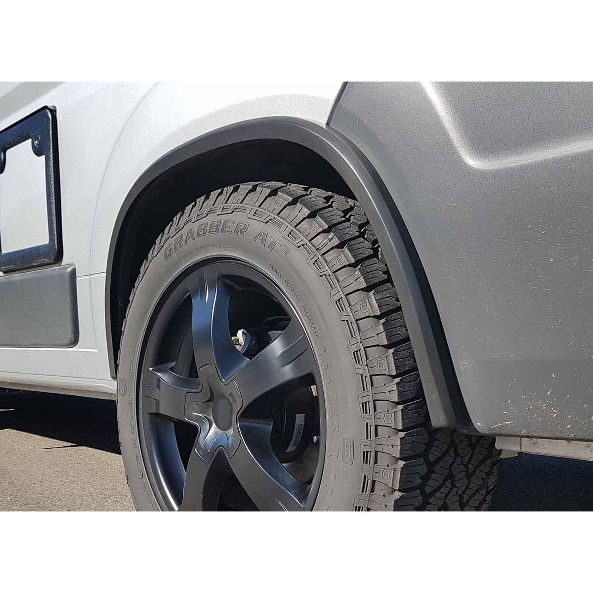 Komplettset Radabdeckung +25mm