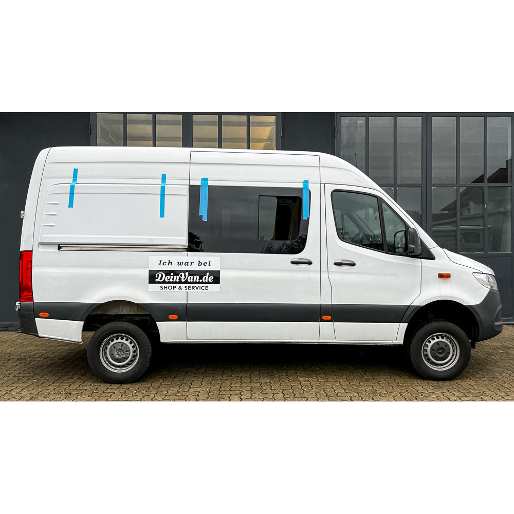 Heckverbreiterung, Longsleeper aus GFK rechts für Sprinter W906 und VW Crafter bis 2017