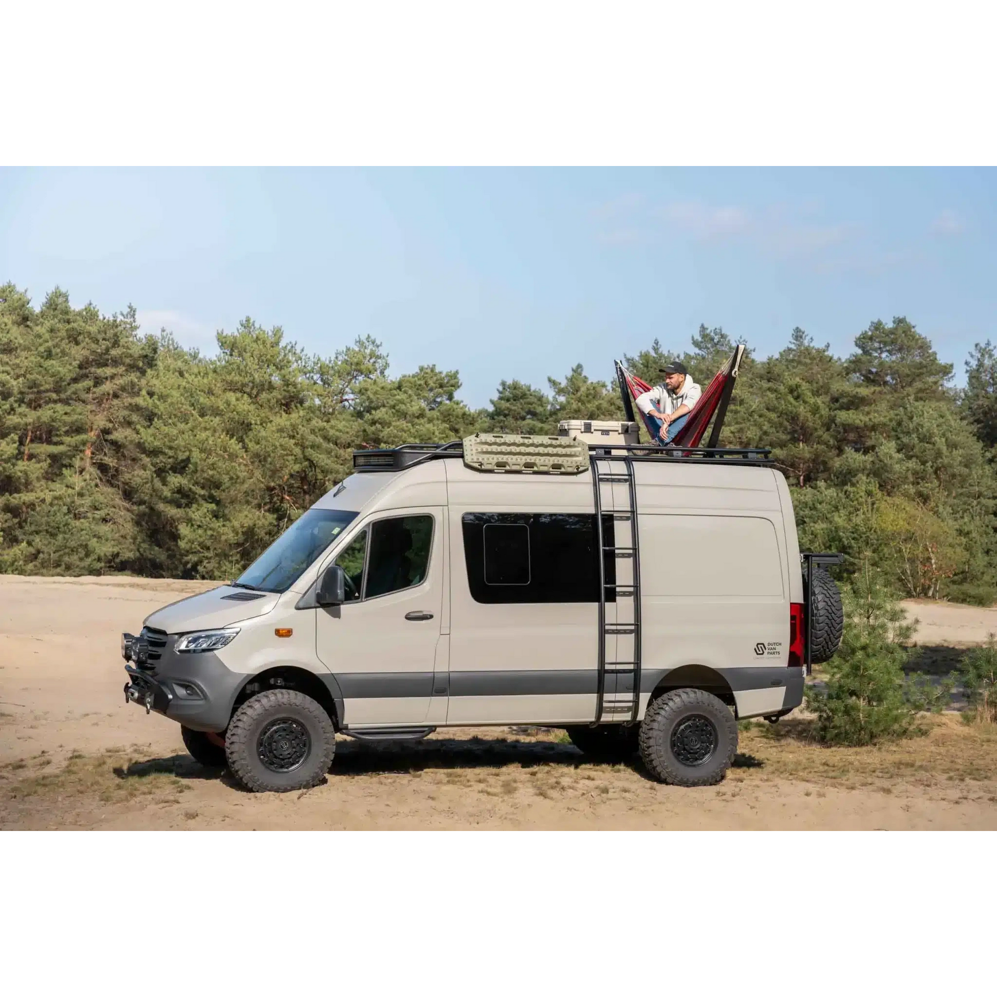 vw bus hängematte Hängemattenhalter Crafter (2006