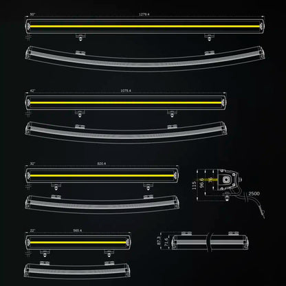 Siberia XP LED Bar DRC – 50 inch