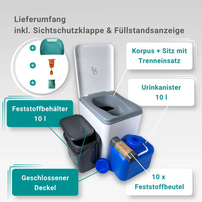 Trelino® Evo L • Trenntoilette