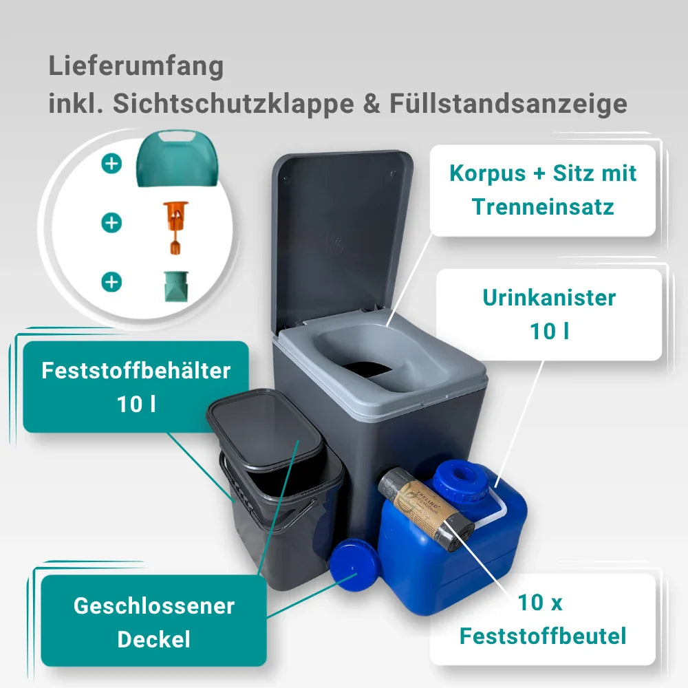 Trelino® Evo L • Trenntoilette