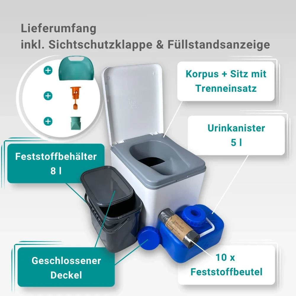Trelino® Evo M • Trenntoilette