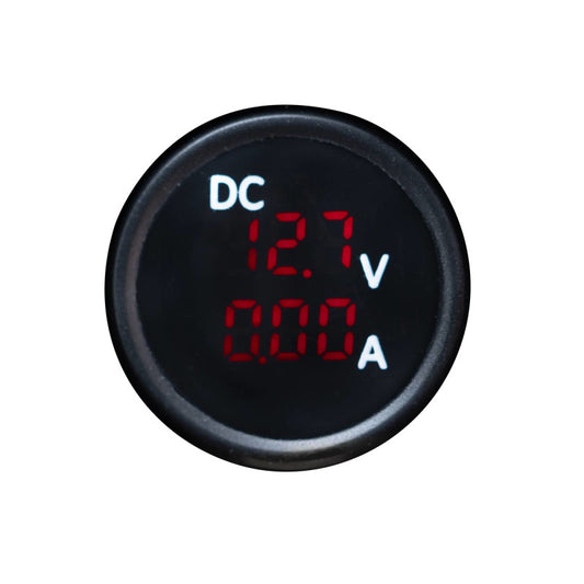 Einbau Voltmeter/Amperemeter Digital für 12/24V